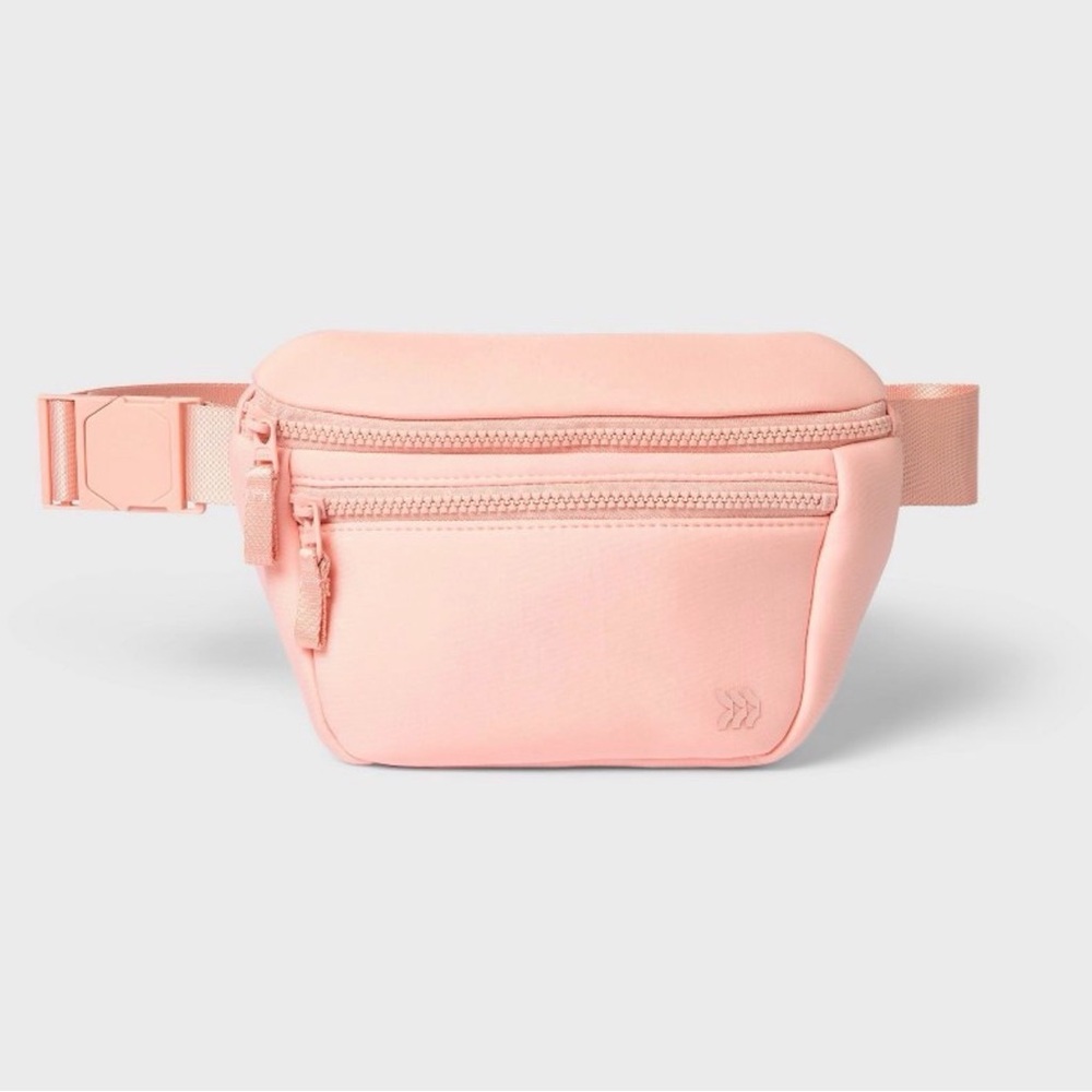 NWT All In Motion Premium Belt Bag - Blush - Water Resistant Fanny Pack